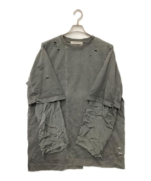 PRANK PROJECT（プランクプロジェクト）PRANK PROJECT (プランクプロジェクト) 長袖カットソー グレー サイズ:FREEの古着・服飾アイテム