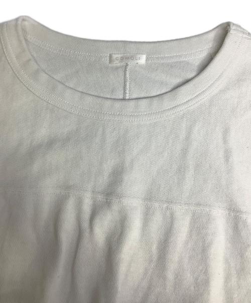 COMOLI（コモリ）COMOLI (コモリ) 長袖カットソー ホワイト サイズ:3の古着・服飾アイテム