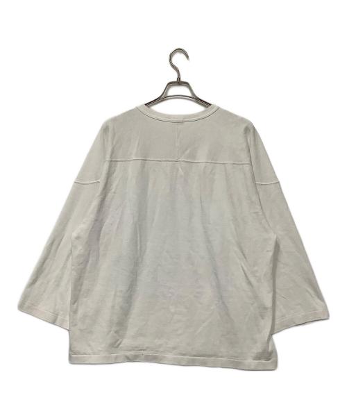 COMOLI（コモリ）COMOLI (コモリ) 長袖カットソー ホワイト サイズ:3の古着・服飾アイテム