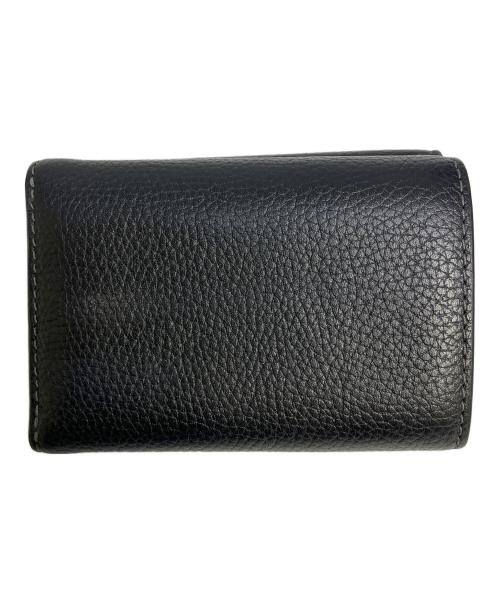 COACH（コーチ）COACH (コーチ) 3つ折り財布 ブラックの古着・服飾アイテム