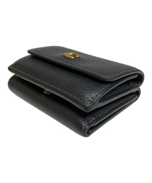 COACH（コーチ）COACH (コーチ) 3つ折り財布 ブラックの古着・服飾アイテム