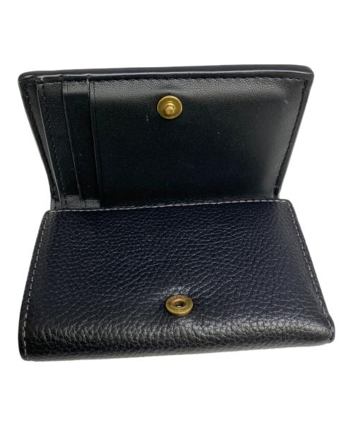 COACH（コーチ）COACH (コーチ) 3つ折り財布 ブラックの古着・服飾アイテム