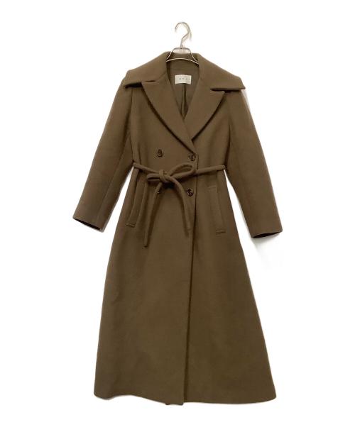FRAY ID（フレイ アイディー）FRAY ID (フレイ アイディー) カラーロングコート ブラウン サイズ:1の古着・服飾アイテム