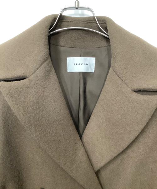 FRAY ID（フレイ アイディー）FRAY ID (フレイ アイディー) カラーロングコート ブラウン サイズ:1の古着・服飾アイテム
