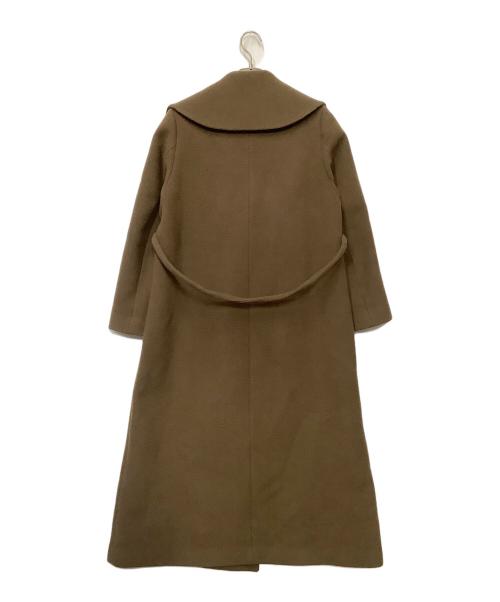 FRAY ID（フレイ アイディー）FRAY ID (フレイ アイディー) カラーロングコート ブラウン サイズ:1の古着・服飾アイテム