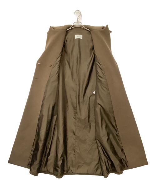 FRAY ID（フレイ アイディー）FRAY ID (フレイ アイディー) カラーロングコート ブラウン サイズ:1の古着・服飾アイテム