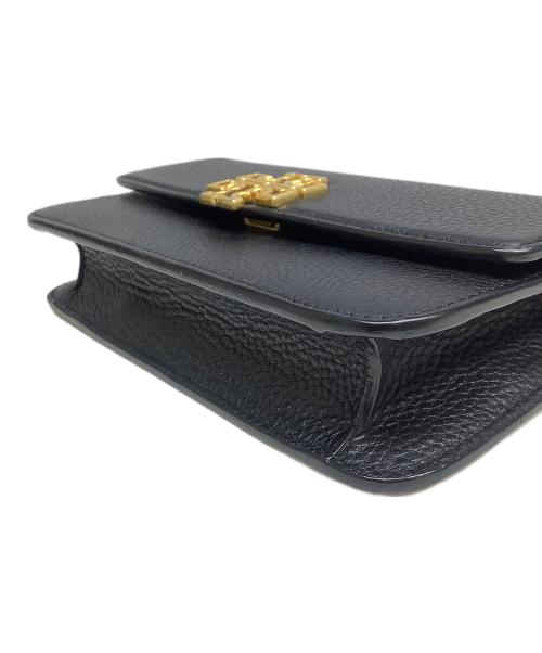TORY BURCH（トリーバーチ）TORY BURCH (トリーバーチ) ショルダーウォレット ブラックの古着・服飾アイテム