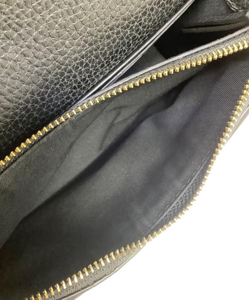TORY BURCH（トリーバーチ）TORY BURCH (トリーバーチ) ショルダーウォレット ブラックの古着・服飾アイテム