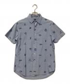 POLO RALPH LAURENポロ・ラルフローレン）の古着「半袖シャツ」｜スカイブルー