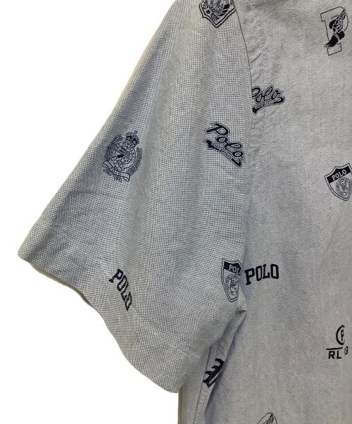POLO RALPH LAUREN（ポロ・ラルフローレン）POLO RALPH LAUREN (ポロ・ラルフローレン) 半袖シャツ スカイブルー サイズ:Sの古着・服飾アイテム