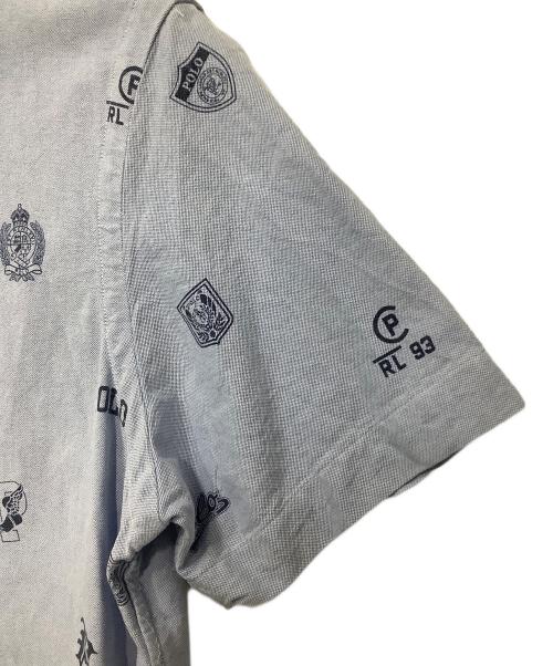 POLO RALPH LAUREN（ポロ・ラルフローレン）POLO RALPH LAUREN (ポロ・ラルフローレン) 半袖シャツ スカイブルー サイズ:Sの古着・服飾アイテム