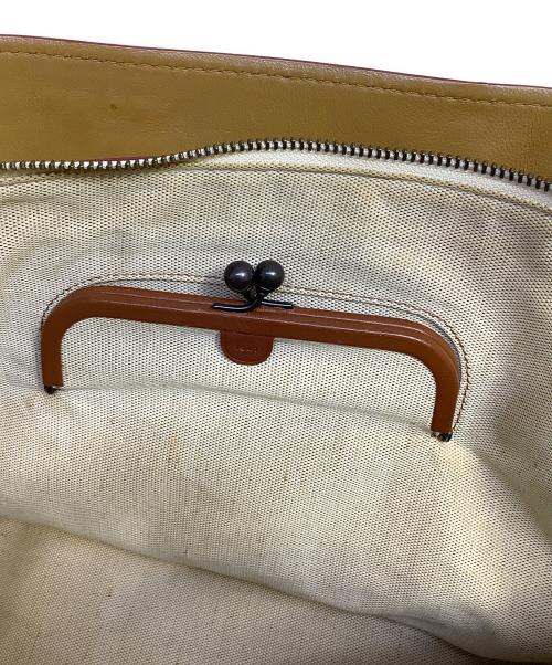 COACH（コーチ）COACH (コーチ) 2WAYバッグ アイボリー×レッドの古着・服飾アイテム