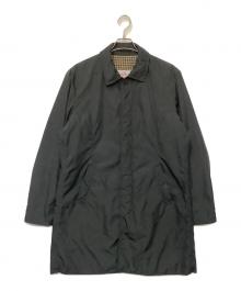 Harris Tweed（ハリスツイード）の古着「中綿コート」｜ブラック