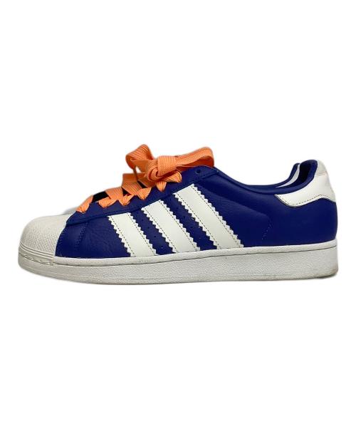 adidas（アディダス）adidas (アディダス) SUPER STAR（スーパースター） ブルー サイズ:28cmの古着・服飾アイテム