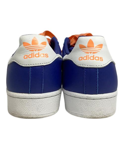 adidas（アディダス）adidas (アディダス) SUPER STAR（スーパースター） ブルー サイズ:28cmの古着・服飾アイテム