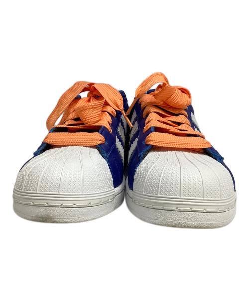 adidas（アディダス）adidas (アディダス) SUPER STAR（スーパースター） ブルー サイズ:28cmの古着・服飾アイテム