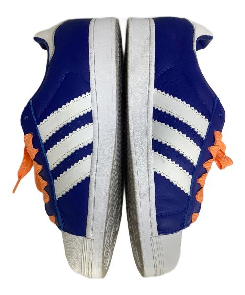 adidas（アディダス）adidas (アディダス) SUPER STAR（スーパースター） ブルー サイズ:28cmの古着・服飾アイテム