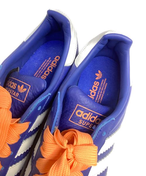 adidas（アディダス）adidas (アディダス) SUPER STAR（スーパースター） ブルー サイズ:28cmの古着・服飾アイテム