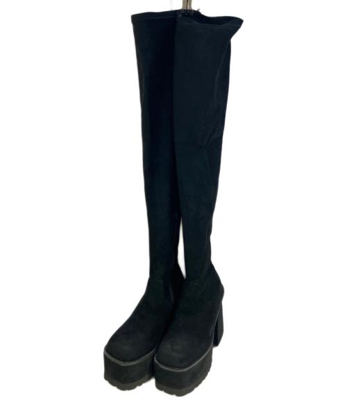 EMODA（エモダ）EMODA (エモダ) ブーツ ブラック サイズ:Sの古着・服飾アイテム