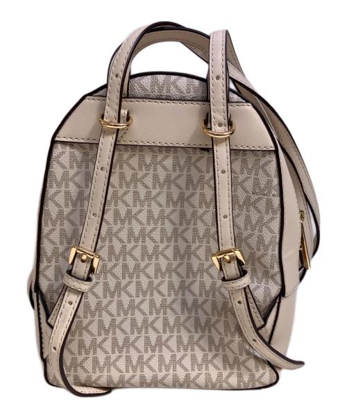 MICHAEL KORS（マイケルコース）MICHAEL KORS (マイケルコース) リュック ベージュの古着・服飾アイテム
