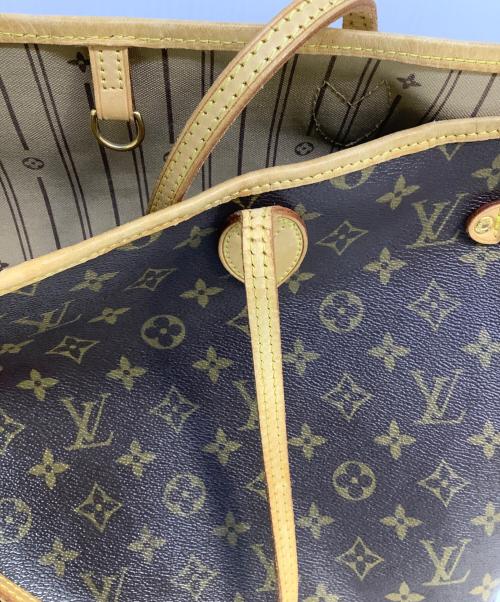LOUIS VUITTON（ルイ ヴィトン）LOUIS VUITTON (ルイ ヴィトン) トートバッグ ブラウン×ベージュの古着・服飾アイテム