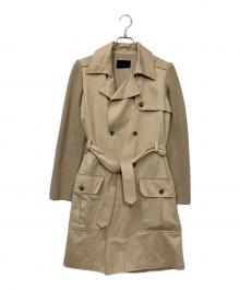 DIESEL Black Gold（ディーゼル ブラック ゴールド）の古着「コート」｜ベージュ
