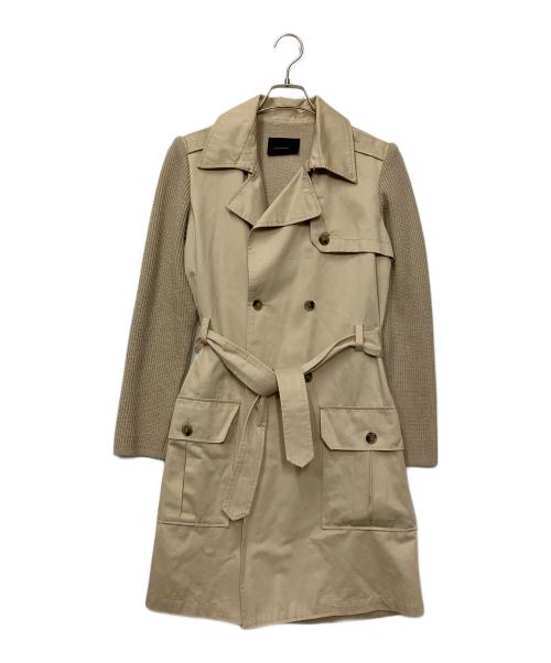 DIESEL Black Gold（ディーゼル ブラック ゴールド）DIESEL BLACK GOLD (ディーゼル ブラック ゴールド) コート ベージュ サイズ:38の古着・服飾アイテム