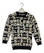MONCLERモンクレール）の古着「厚手ニット」｜ブラック