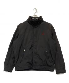 POLO RALPH LAUREN（ポロ・ラルフローレン）の古着「ジップアップジャケット」｜ブラック