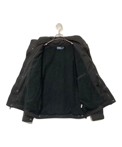 POLO RALPH LAUREN（ポロ・ラルフローレン）POLO RALPH LAUREN (ポロ・ラルフローレン) ジップアップジャケット ブラック サイズ:Mの古着・服飾アイテム