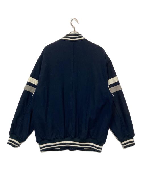 ECKO UNLTD（エコーアンリミテッド）ECKO UNLTD (エコーアンリミテッド) スタジャン ネイビー サイズ:Mの古着・服飾アイテム