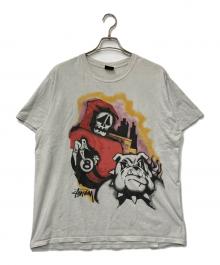 stussy（ステューシー）の古着「半袖カットソー」｜ホワイト