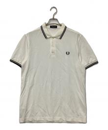 FRED PERRY（フレッドペリー）の古着「ポロシャツ」｜ホワイト