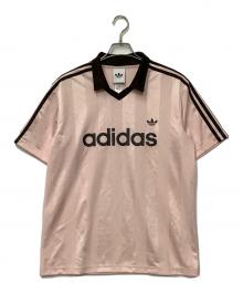 adidas（アディダス）の古着「ゲームシャツ」｜ピンク