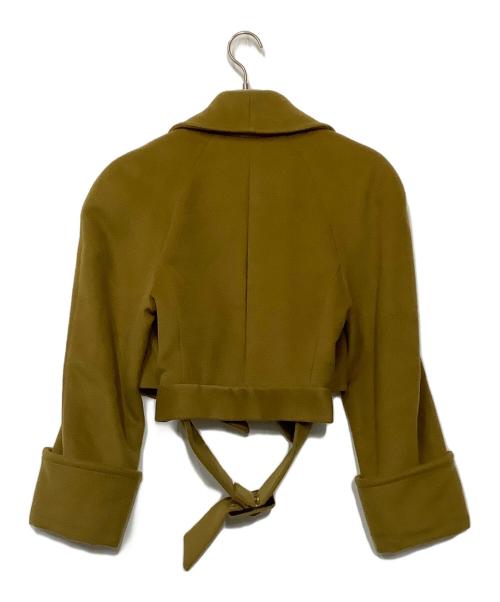Chloe（クロエ）Chloe (クロエ) ショートコート カーキ サイズ:-の古着・服飾アイテム