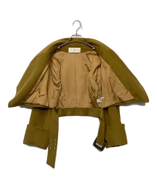 Chloe（クロエ）Chloe (クロエ) ショートコート カーキ サイズ:-の古着・服飾アイテム
