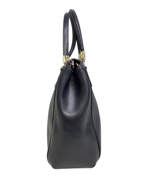 COACH（コーチ）COACH (コーチ) ハンドバッグ ネイビーの古着・服飾アイテム