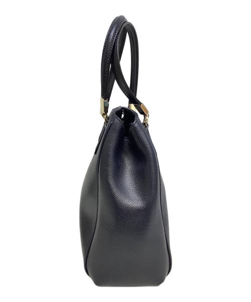 COACH（コーチ）COACH (コーチ) ハンドバッグ ネイビーの古着・服飾アイテム