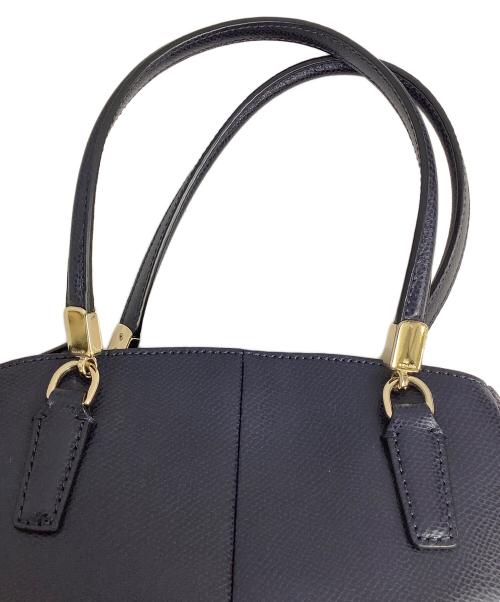 COACH（コーチ）COACH (コーチ) ハンドバッグ ネイビーの古着・服飾アイテム
