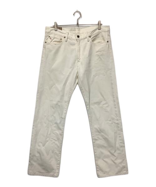 POLO RALPH LAUREN（ポロ・ラルフローレン）POLO RALPH LAUREN (ポロ・ラルフローレン) デニムパンツ ホワイト サイズ:W33×L32の古着・服飾アイテム