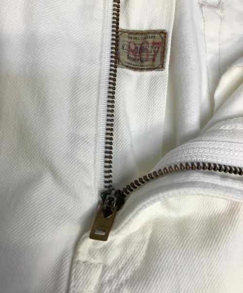 POLO RALPH LAUREN（ポロ・ラルフローレン）POLO RALPH LAUREN (ポロ・ラルフローレン) デニムパンツ ホワイト サイズ:W33×L32の古着・服飾アイテム