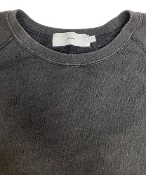 Graphpaper（グラフペーパー）Graphpaper (グラフペーパー) スウェット ブラック サイズ:Fの古着・服飾アイテム