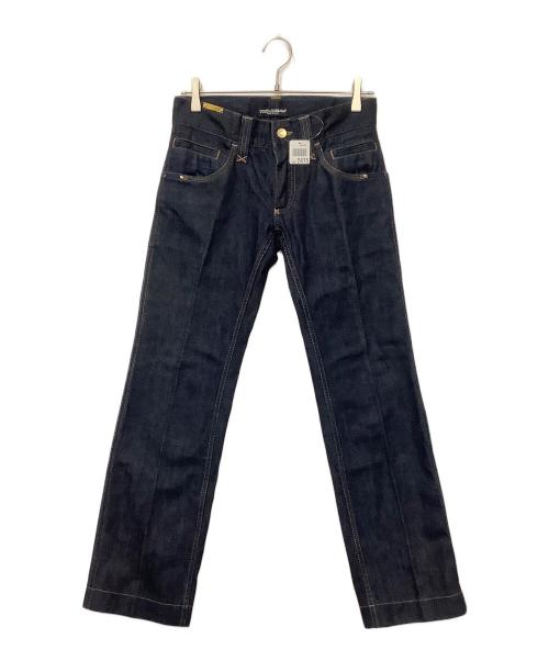 DOLCE & GABBANA（ドルチェ＆ガッバーナ）DOLCE & GABBANA (ドルチェ＆ガッバーナ) デニムパンツ インディゴ サイズ:44の古着・服飾アイテム