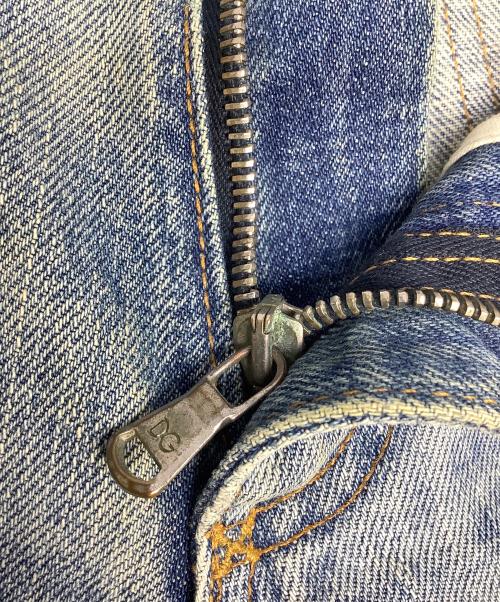 DOLCE & GABBANA（ドルチェ＆ガッバーナ）DOLCE & GABBANA (ドルチェ＆ガッバーナ) ダメージ加工デニムパンツ ブルー サイズ:44の古着・服飾アイテム
