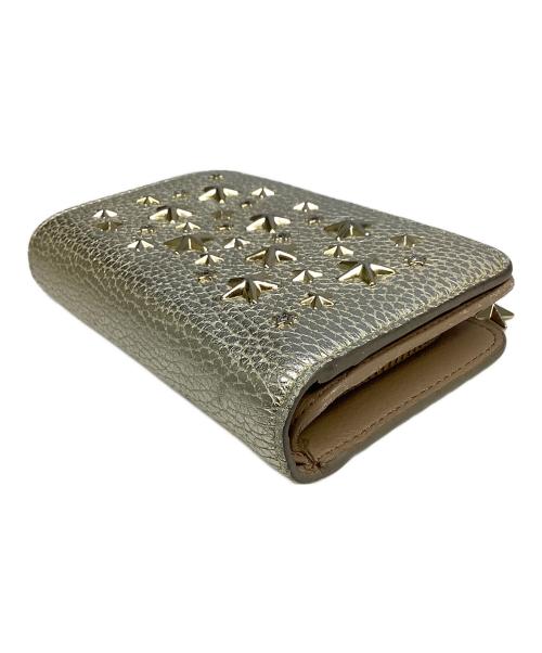 JIMMY CHOO（ジミーチュウ）JIMMY CHOO (ジミーチュウ) 2つ折り財布 ホワイトの古着・服飾アイテム