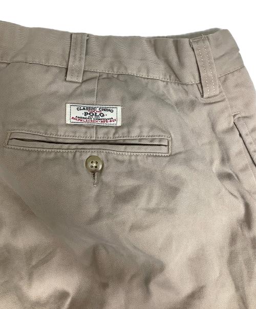 POLO RALPH LAUREN（ポロ・ラルフローレン）POLO RALPH LAUREN (ポロ・ラルフローレン) チノパン ベージュ サイズ:38/30の古着・服飾アイテム