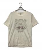 KENZOケンゾー）の古着「プリントTシャツ」｜ホワイト