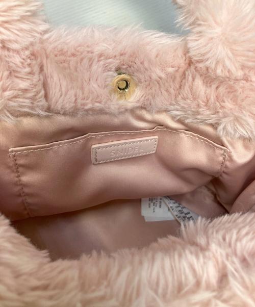 Snidel（スナイデル）Snidel (スナイデル) 2WAYショルダーバッグ ピンクの古着・服飾アイテム