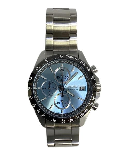 SEIKO（セイコー）SEIKO (セイコー) クロノグラフ スカイブルーの古着・服飾アイテム