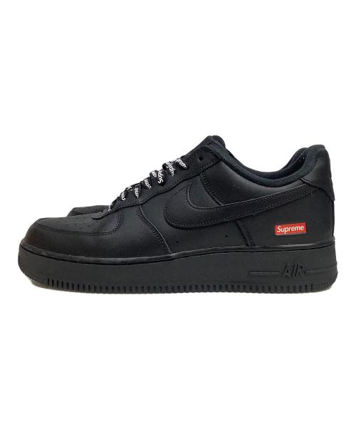 NIKE（ナイキ）NIKE (ナイキ) Supreme (シュプリーム) Nike Air Force 1 Low ブラック サイズ:27.5cmの古着・服飾アイテム